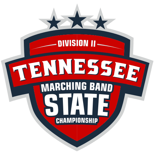 Division II Tennessee Marching Band State Championship logo